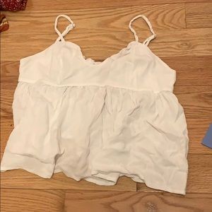 Brandy Melville Flounce Crop Top